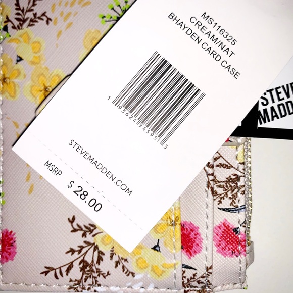 Steve Madden - Floral Bhayden Mini Wallet ! - Picture 4 of 4